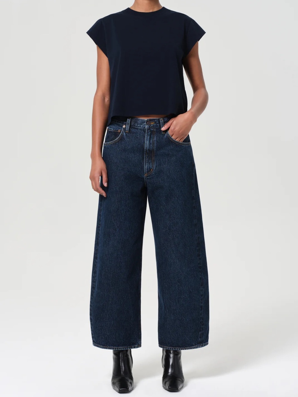 Agolde Low Curve Crop Jeans - Pendulum - Picture 4 of 11
